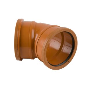 45 degree double socket bend 110m