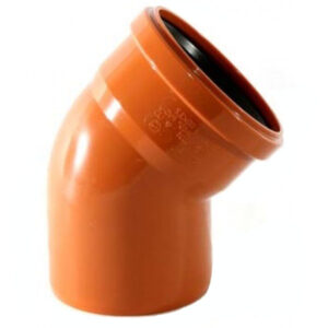 45 degree single socket bend 110m