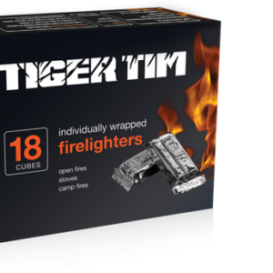 Tiger tim individually wrapped firelighters