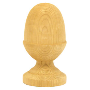 Post cap - Acorn