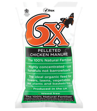 6X organic chicken pellets 8kg