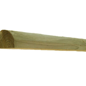 Machined half round post 1.8m