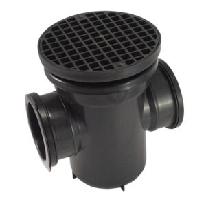 Back inlet roddable gulley round top