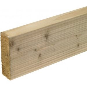 125mm x 47mm c24 graded treated timber