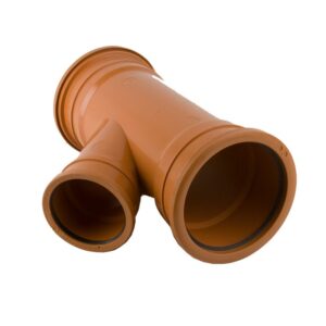 Triple socket wate pipe