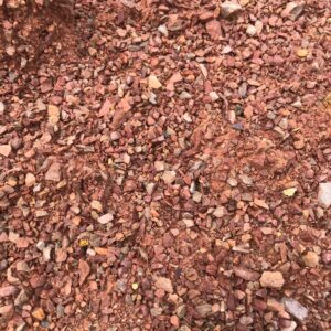 Red pave self binding gravel