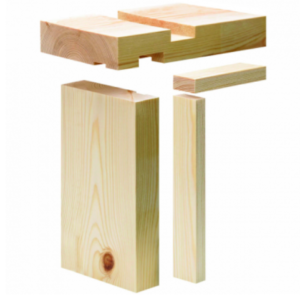 Door lining set 32mm x 115mm (27x108) 2'6"/2'9" head