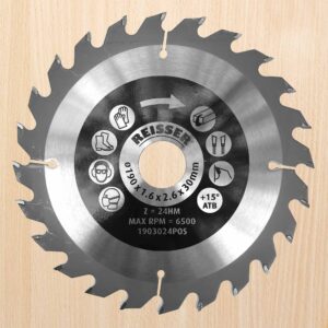 Reisser t.c.t circular saw blades