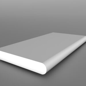 M.D.F window board primed white 3.66m