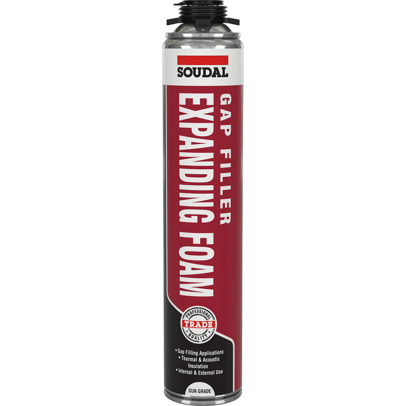Soudal Expanding Foam 750ml Gun Grade