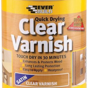 Everbuild Clear Varnish 750ml