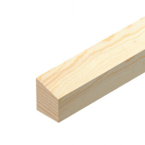 Cheshire Mouldings Wedge Pine Glass Bead